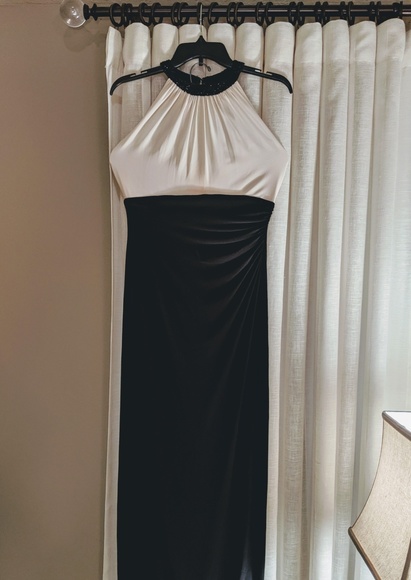 Ralph Lauren Dresses & Skirts - Ralph Lauren Long Dress with Beaded Neckline US 6 Ralph Lauren Dresses & Skirts - Ralph Lauren Long Dress with Beaded Neckline US 6